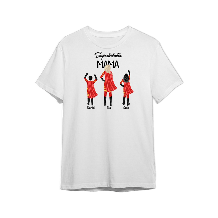 Mama superbohater - Koszulka Personalizowana - Mejkmi - Personalizowane Prezenty Dla Twoich Bliskich!